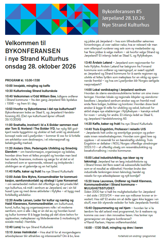 Bykonferansen 2026